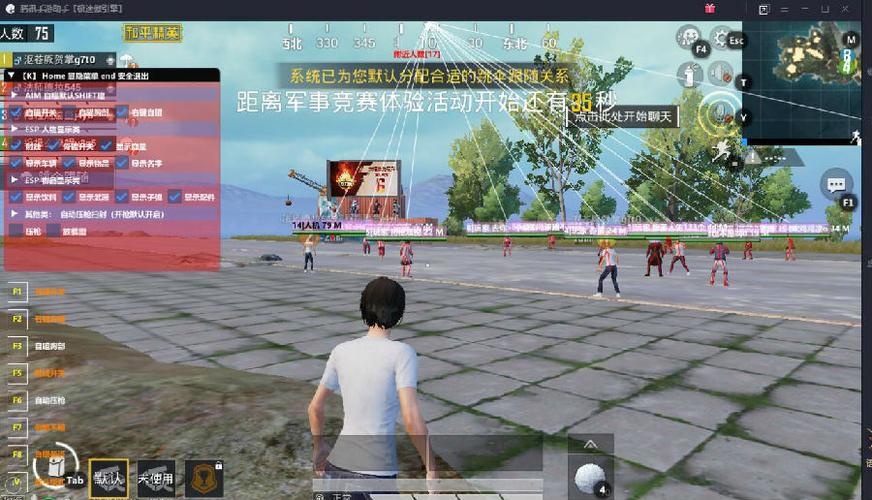 和平精英模拟器《鸡腿》外挂支持观战透视